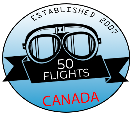 When a pilot has 50 flights, give this award